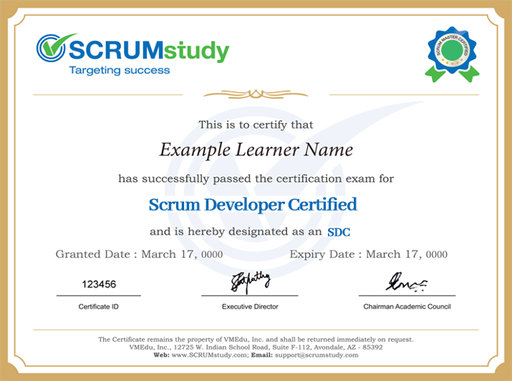 Scrum Developer Certified (SDC®)